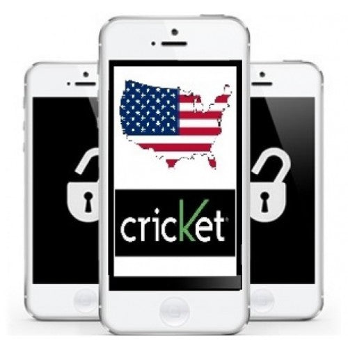 Cricket - Apple iPhone 4,4S,5, 5S, 5C [CLEAN IMEI]