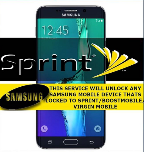 Sprint/Boost Samsung Galaxy Unlock