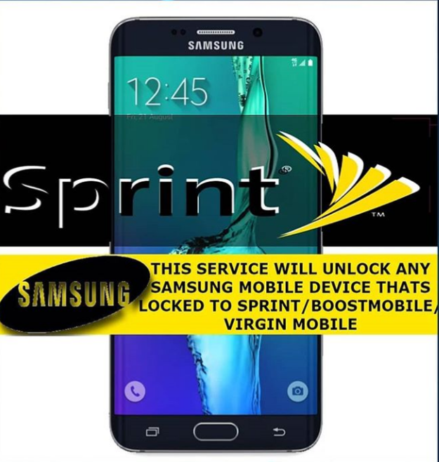 Sprint/Boost Samsung Galaxy Unlock